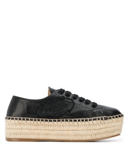 lace-up platform espadrilles