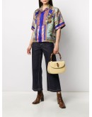 bamboo top handle bag