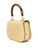 bamboo top handle bag