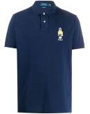 teddy embroidered polo shirt