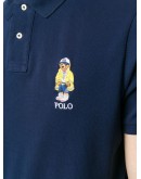 teddy embroidered polo shirt