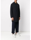 hooded trench coat