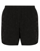 Wild Steve black camouflage print swim shorts
