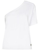 Ringer one-shoulder T-shirt