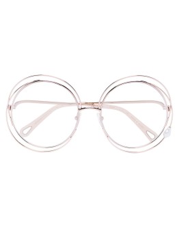 Carlina Pearl round-frame glasses