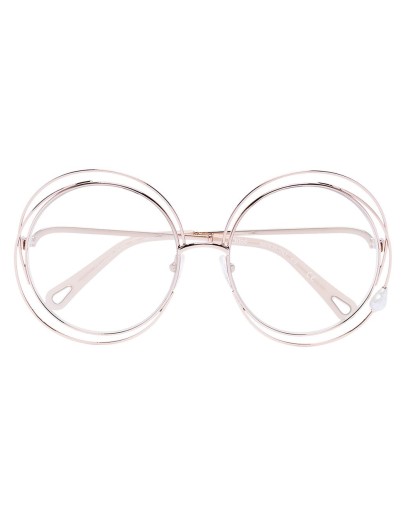 Carlina Pearl round-frame glasses