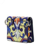 Maiolica print mini bag