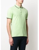 logo-print polo shirt