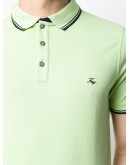 logo-print polo shirt
