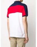 colour-block polo shirt