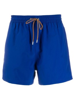 drawstring waist swim shorts