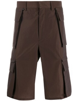 knee-length cargo shorts