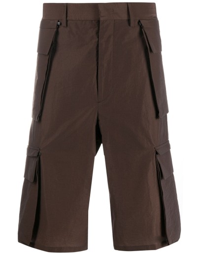 knee-length cargo shorts