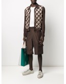 knee-length cargo shorts