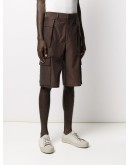 knee-length cargo shorts