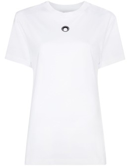 Crescent Moon logo-embroidered T-shirt