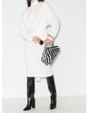 belted cashmere dress