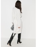 belted cashmere dress