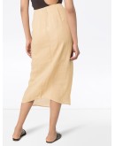 knotted midi skirt