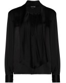 pussy-bow blouse