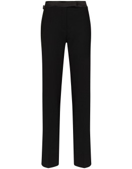 tailored wool trousers