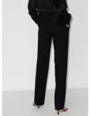 tailored wool trousers