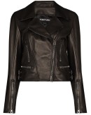 leather biker jacket