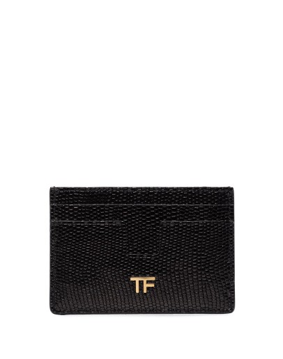 lizard-effect card holder
