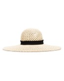 Blanche woven straw hat