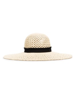 Blanche woven straw hat