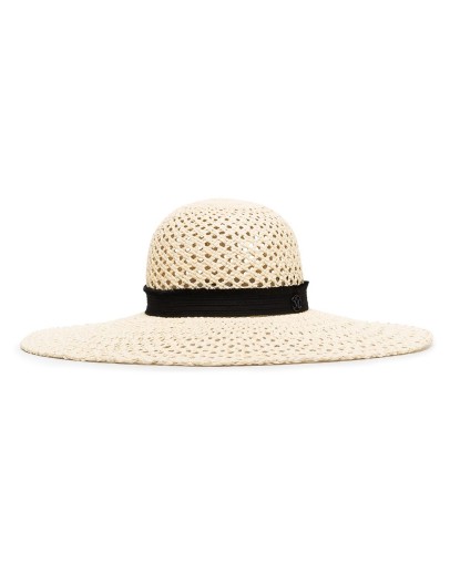 Blanche woven straw hat
