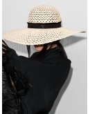 Blanche woven straw hat