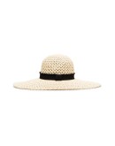 Blanche woven straw hat