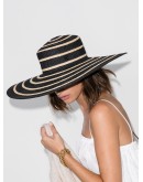 Ursula striped straw hat