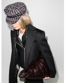 New Abby tweed baker boy cap