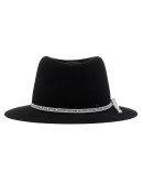 Andre logo-detail fedora hat