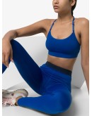 adjustable T-back sports bra