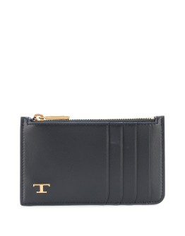 logo leather cardholder