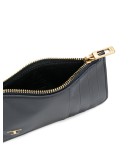 logo leather cardholder
