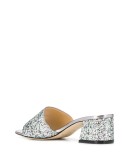 Minea 45mm glitter-effect mules