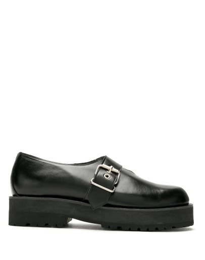 buckled oxford shoes