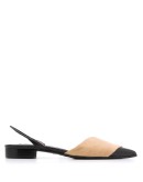 pointed slingback ballerina shoes