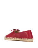RED(V) bow ribbon detailed espadrilles