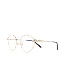 Panthere round-frame glasses