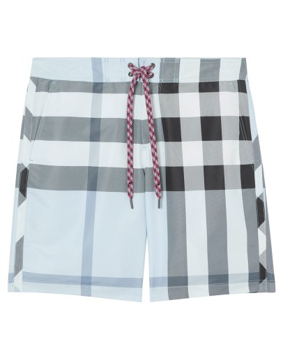 check swim shorts