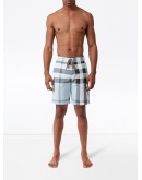 check swim shorts