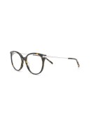 tortoiseshell effect oversized frames