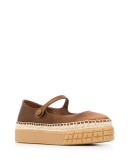 mary-jane platform ballerina shoes