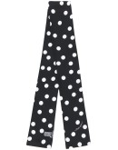 polka dot print stole