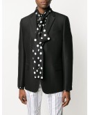 polka dot print stole
